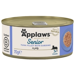 APPLAWS puszka dla kota Senior tuńczyk & sardynka 70g